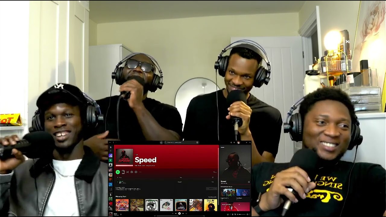Teni feat. Gunna - Speed ​​/ Vibes on Vibes Reaction
