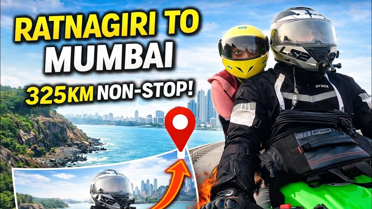325km non-stop Ninja 300 Ratnagiri to mumbai #mumbaigoahighway #SFQFilms #motovlog