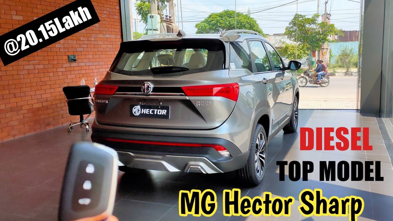 2022 MG Hector Top Model Sharp Diesel Manual 5 Seater only @20.15Lakh❣️Interior exterior Review