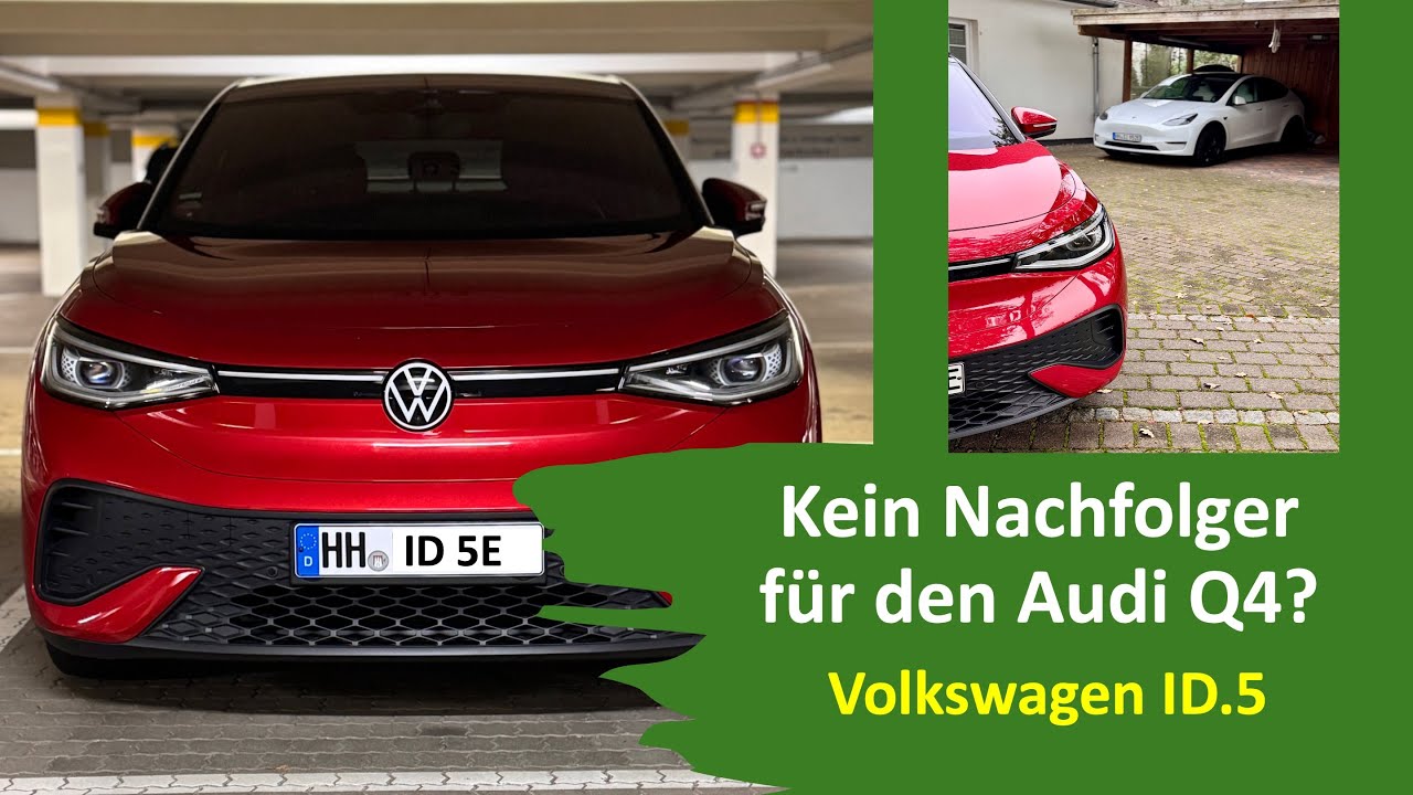 Der Volkswagen ID.5 - ein MEB Fahrzeug als Nachfolger für den Audi Q4 etron? Generation - E