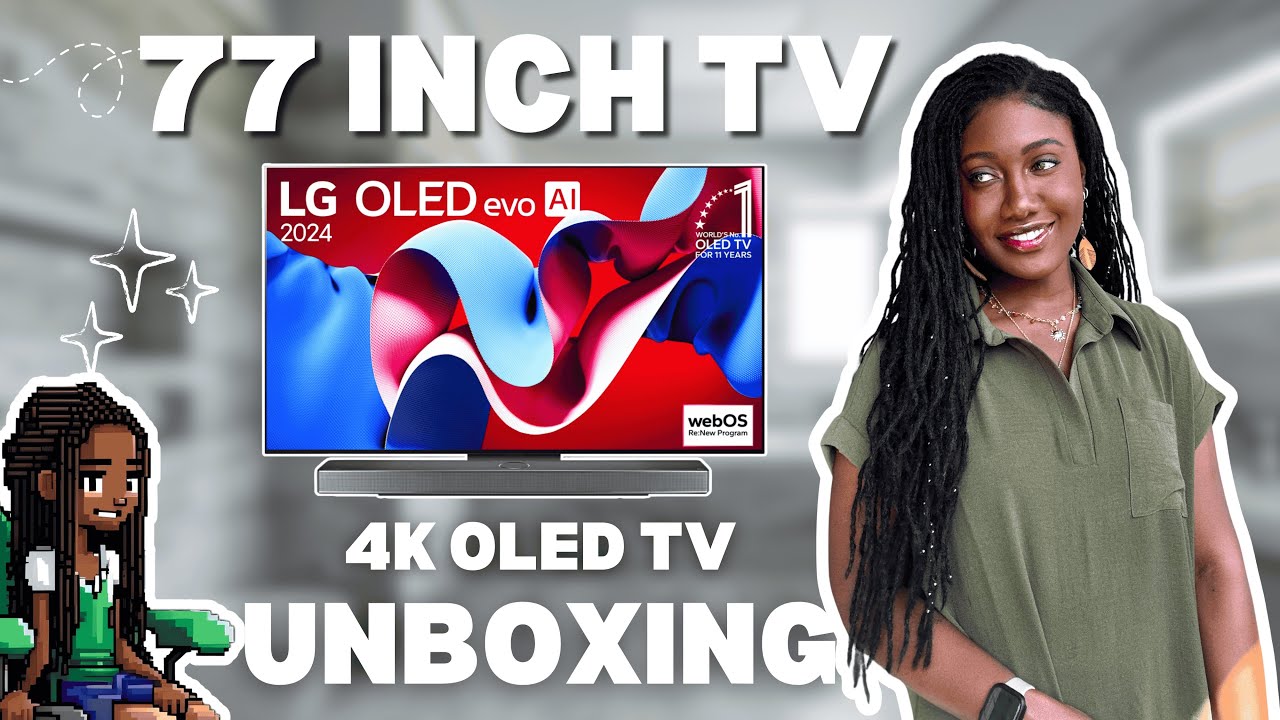 UNBOXING | 77 inch LG TV  | 2025 Flagship 4K OLED!