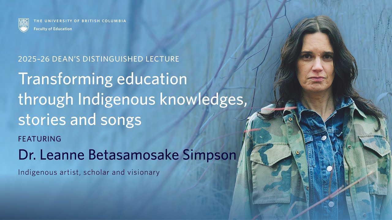 2025-26 Dean's Distinguished Lecture featuring Dr. Leanne Betasamosake Simpson