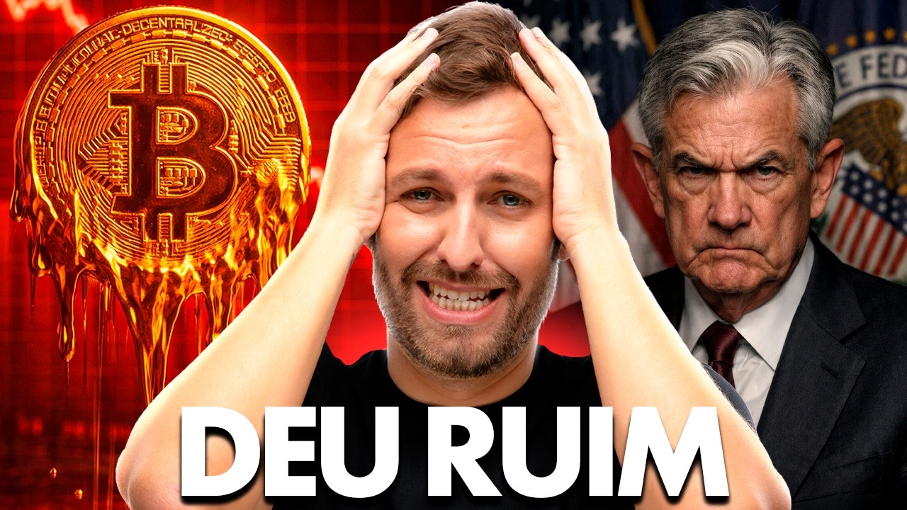 O FED ESTÁ DERRUBANDO O BITCOIN E O MERCADO CRIPTO!?