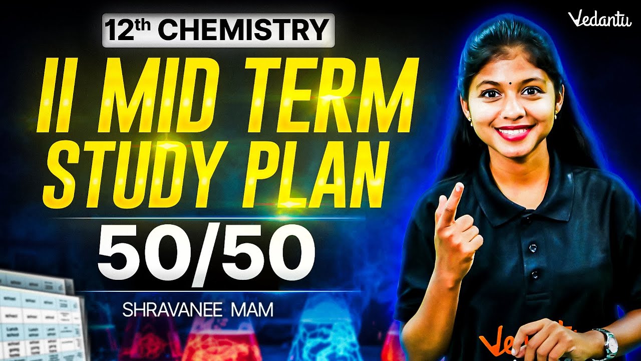 12th Chemistry 2nd Mid Term Study Plan | Important Questions | Question Paper 2025