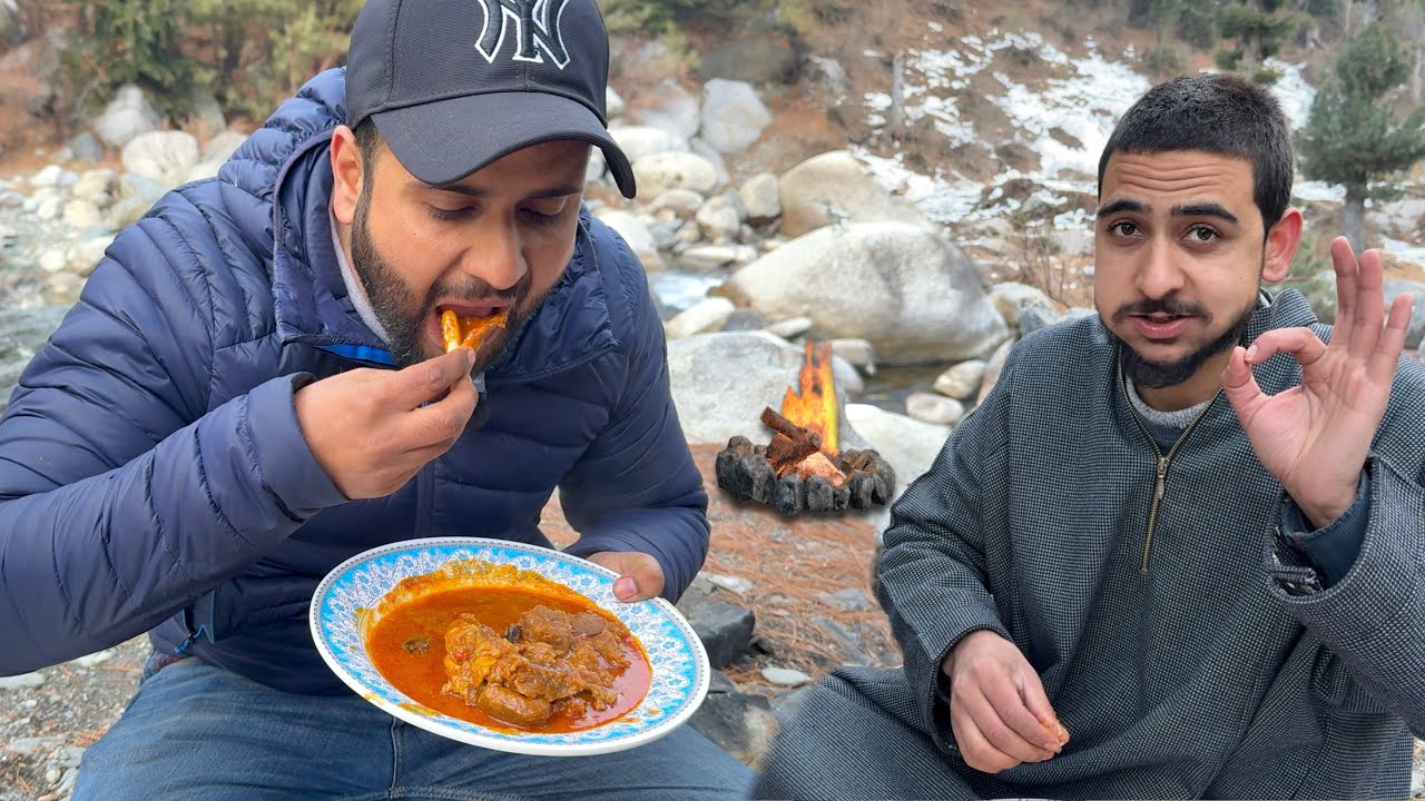 Cooking And Camping Near Mawar 😋 Kashmir Cooking Vlog