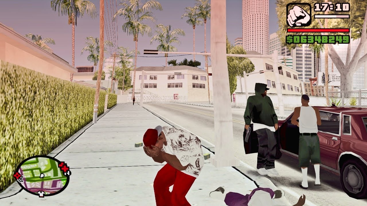 ESTE BUG HACE LLORAR A CJ EN GTA SAN ANDREAS !