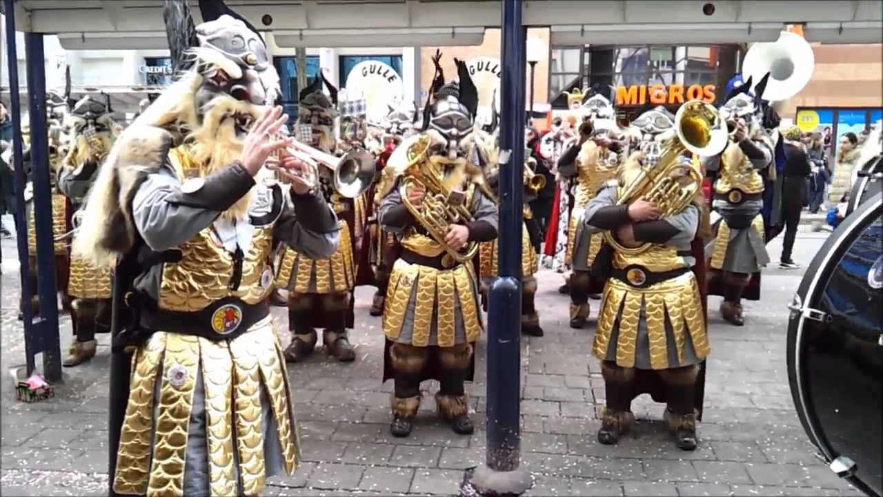 Basler Fasnacht 2017 - D Gülle Schlüch am Zyschtig