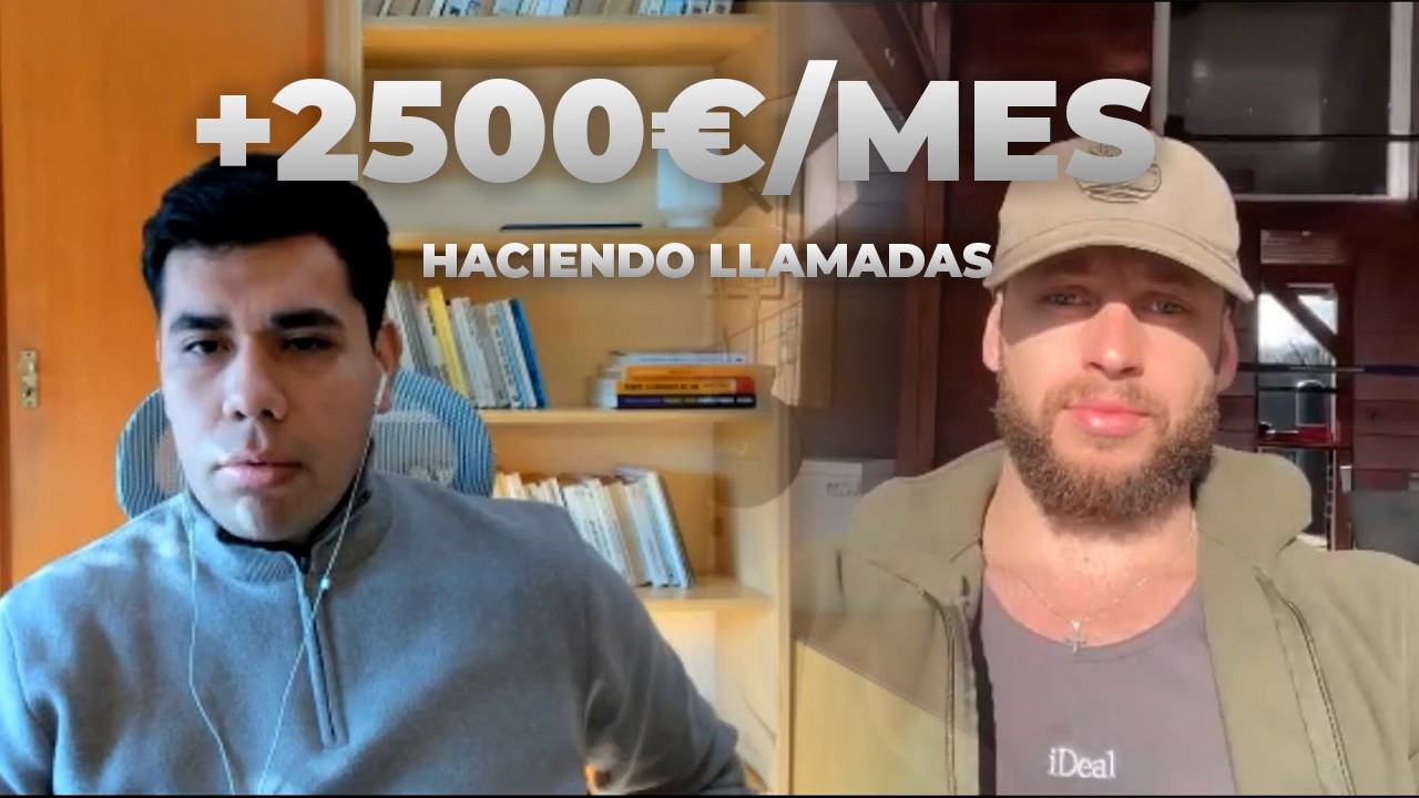 DE CAMARERO A VIVIR ONLINE SOLO HACIENDO LLAMADAS