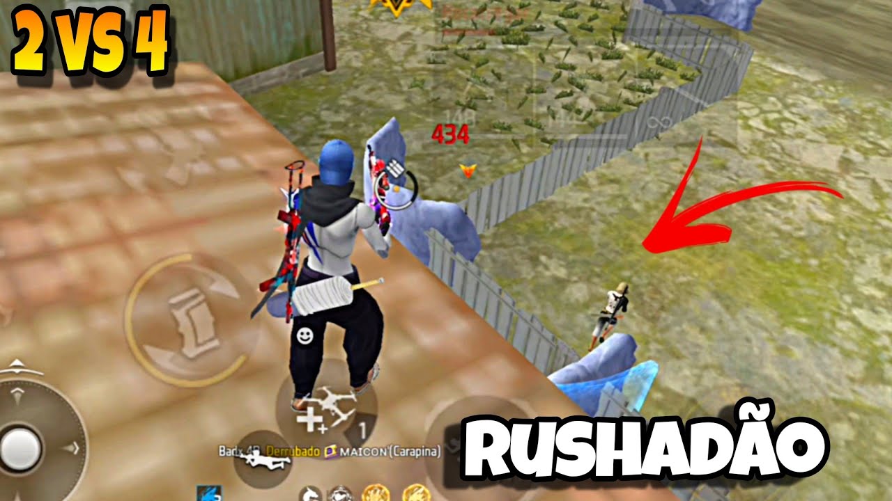 QUANDO EU PEGO ESSA ARMA É DIFÍCIL PERDER A PARTIDA, FREE FIRE 