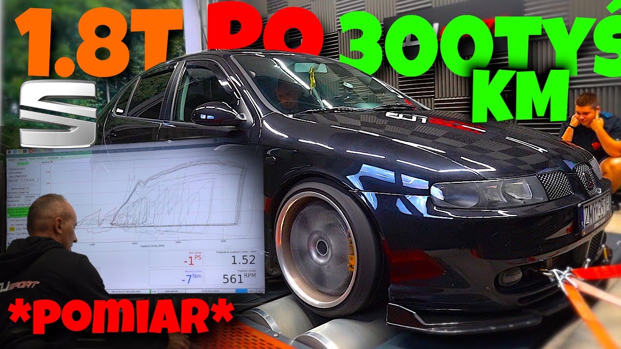 POJECHAŁEM NA HAMOWNIĘ LEONEM! JAKA MOC 1.8T PO PRZEJECHANIU 300 TYSIĘCY?