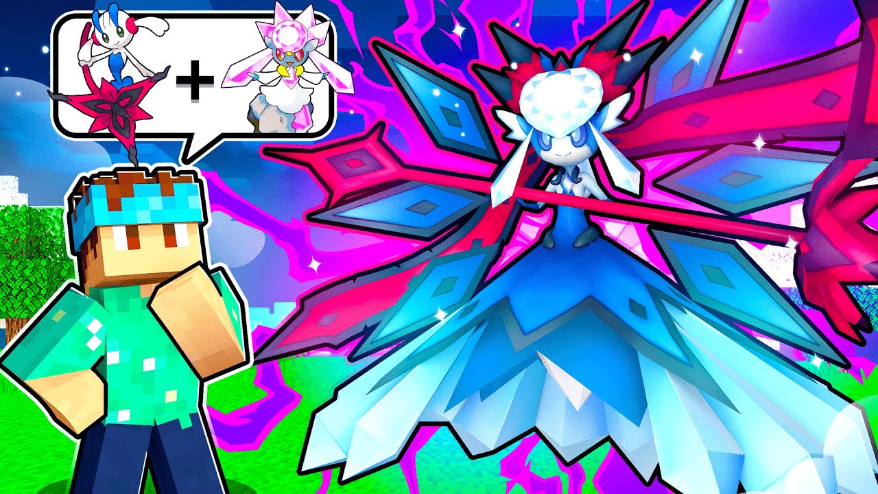 Мы создали *OP* FUSION POKEMON в PIXELMON! (Мод для Minecraft)