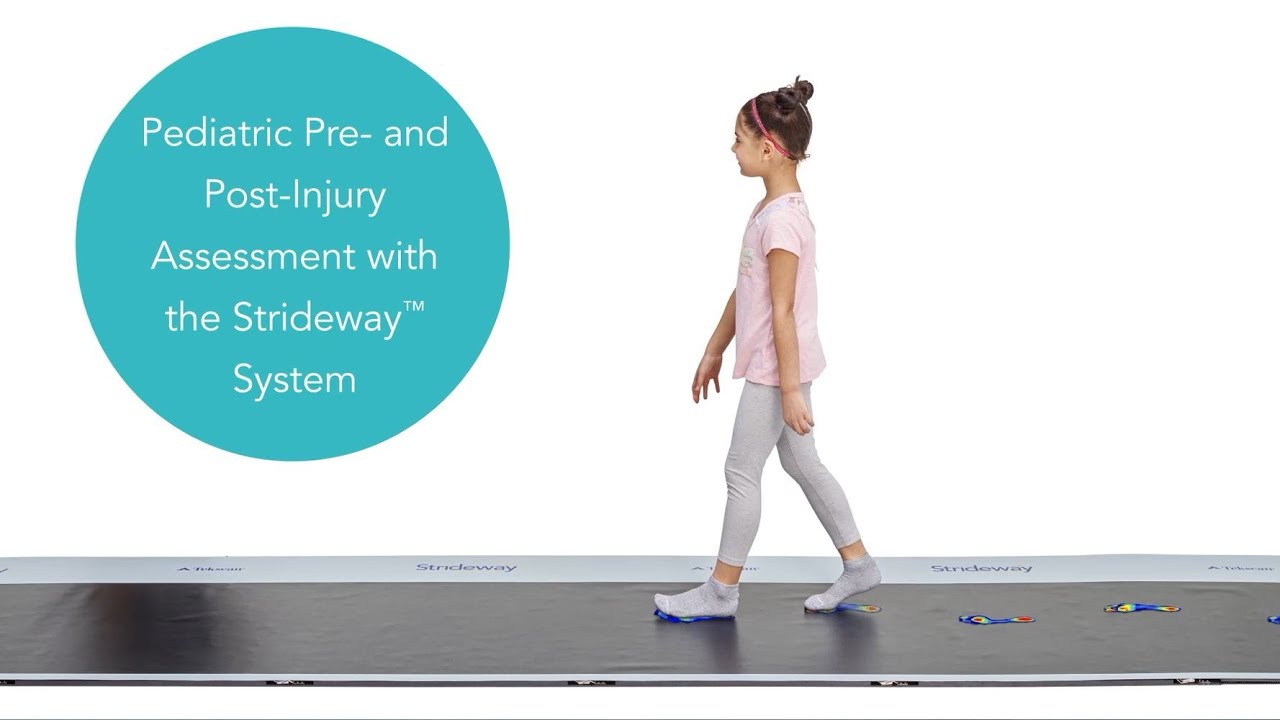 Pediatric Gait Analysis - Pre- and Post-Injury Assessment with the Strideway System