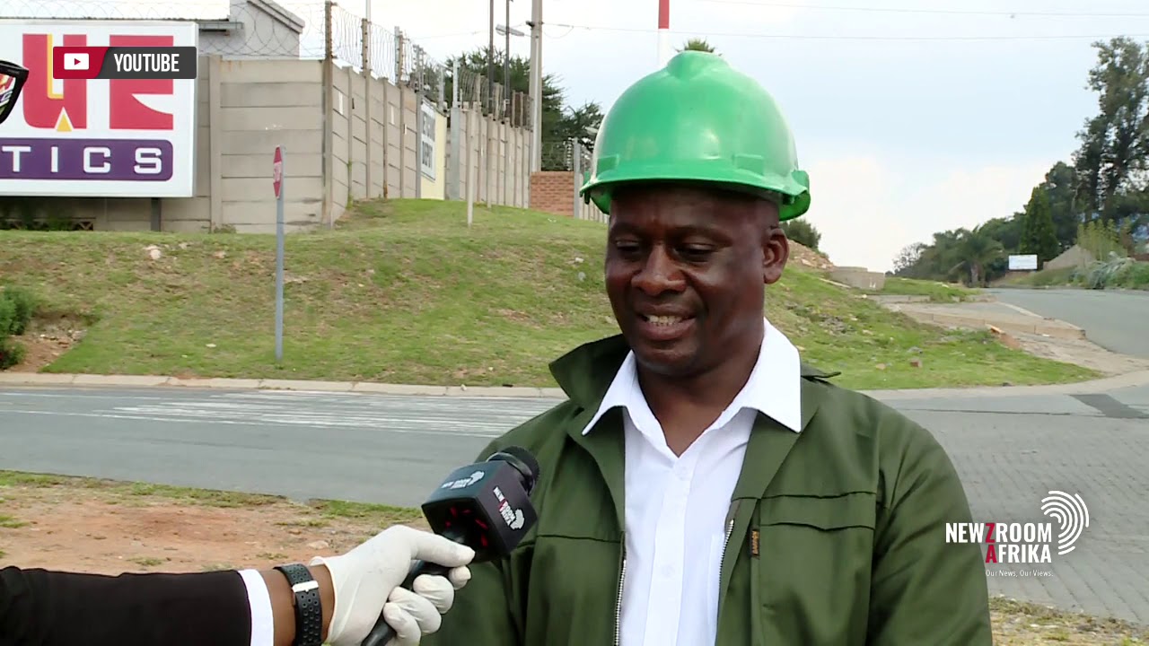 The Department of Labour and Employment shuts down a factory in Johannesburg.