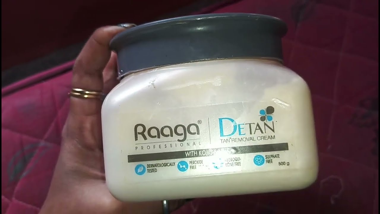 RAAGA Massage cream kese use kare|De-tan removal cream che sport & tanning dur kare|review