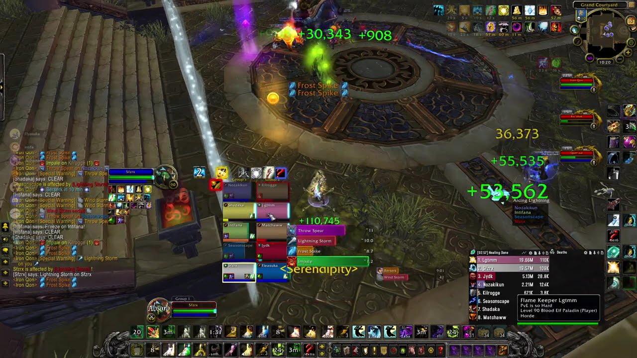 Iron Qon Heroic 10 - holy priest pov (chinese comms warning)