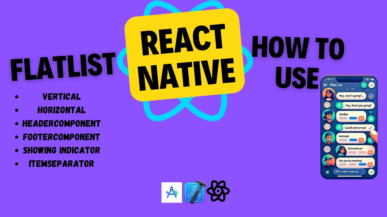 React Native FlatList Tutorial: Image, Text & All Props Explained (Beginner Guide in 8 Min)