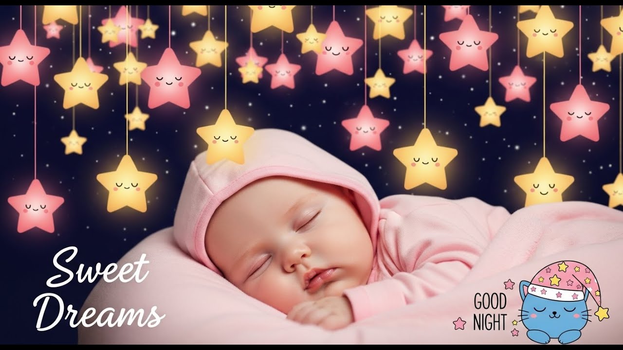 Sleep Music for Babies 💤 Mozart Brahms Lullaby 💤 Sleep Fast & Overcome Insomnia 🌙