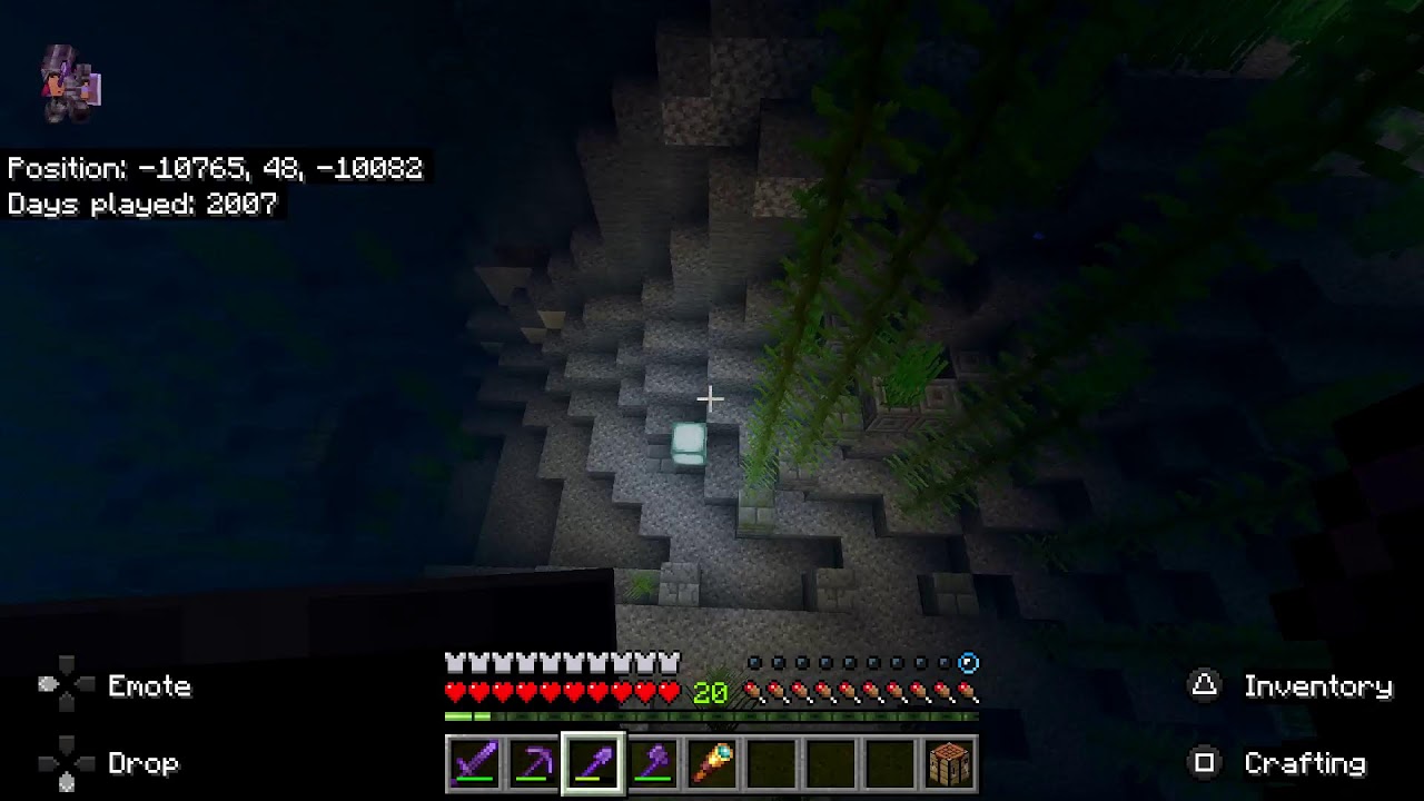 Minecraft - Praying to RNGesus for Better Luck with Diamond Nautilus Armor