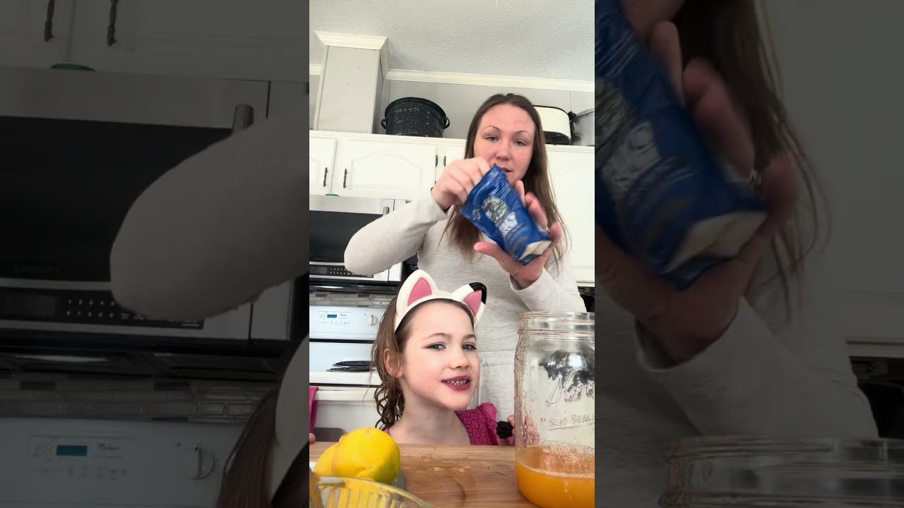 Homemade electrolytes drink!