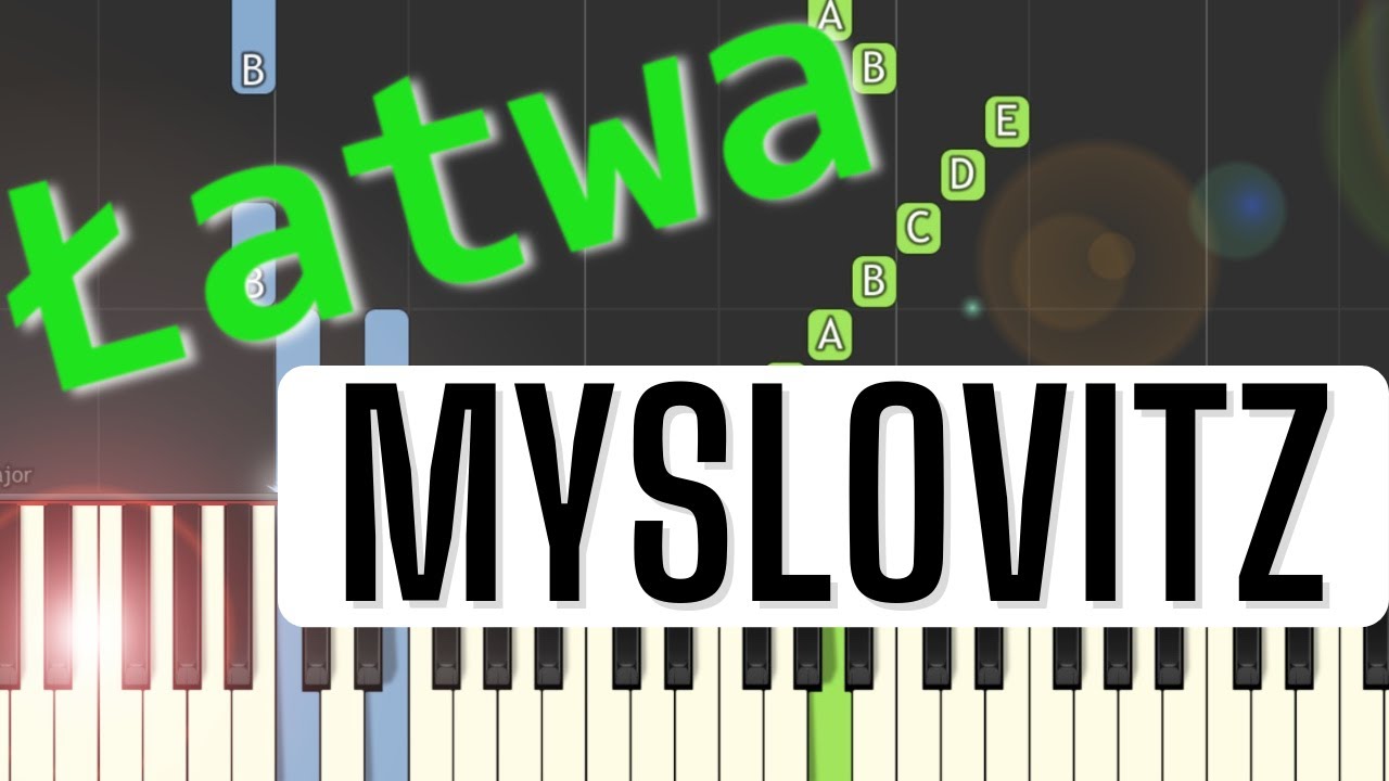 🎹 Długość dźwięku samotności (Myslovitz) - Piano Tutorial (łatwa wersja) 🎹