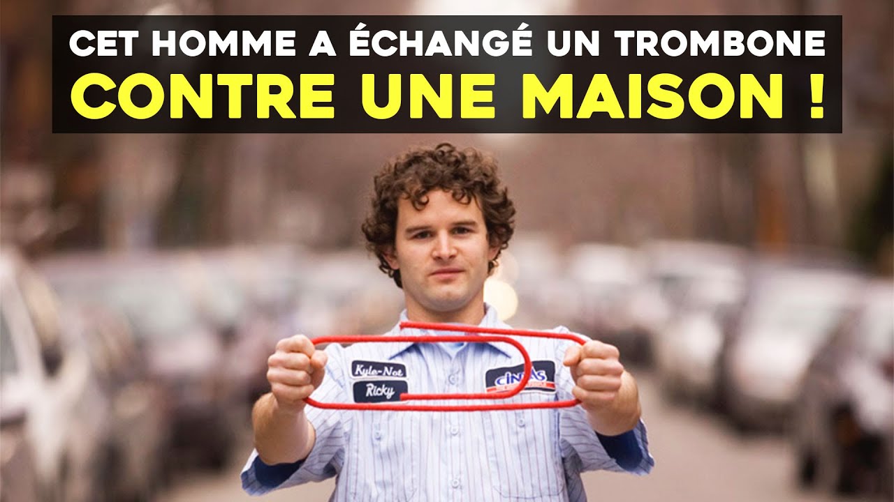 L'Extraordinaire Histoire de Kyle MacDonald (il échange un trombone contre une maison !!!) 📎
