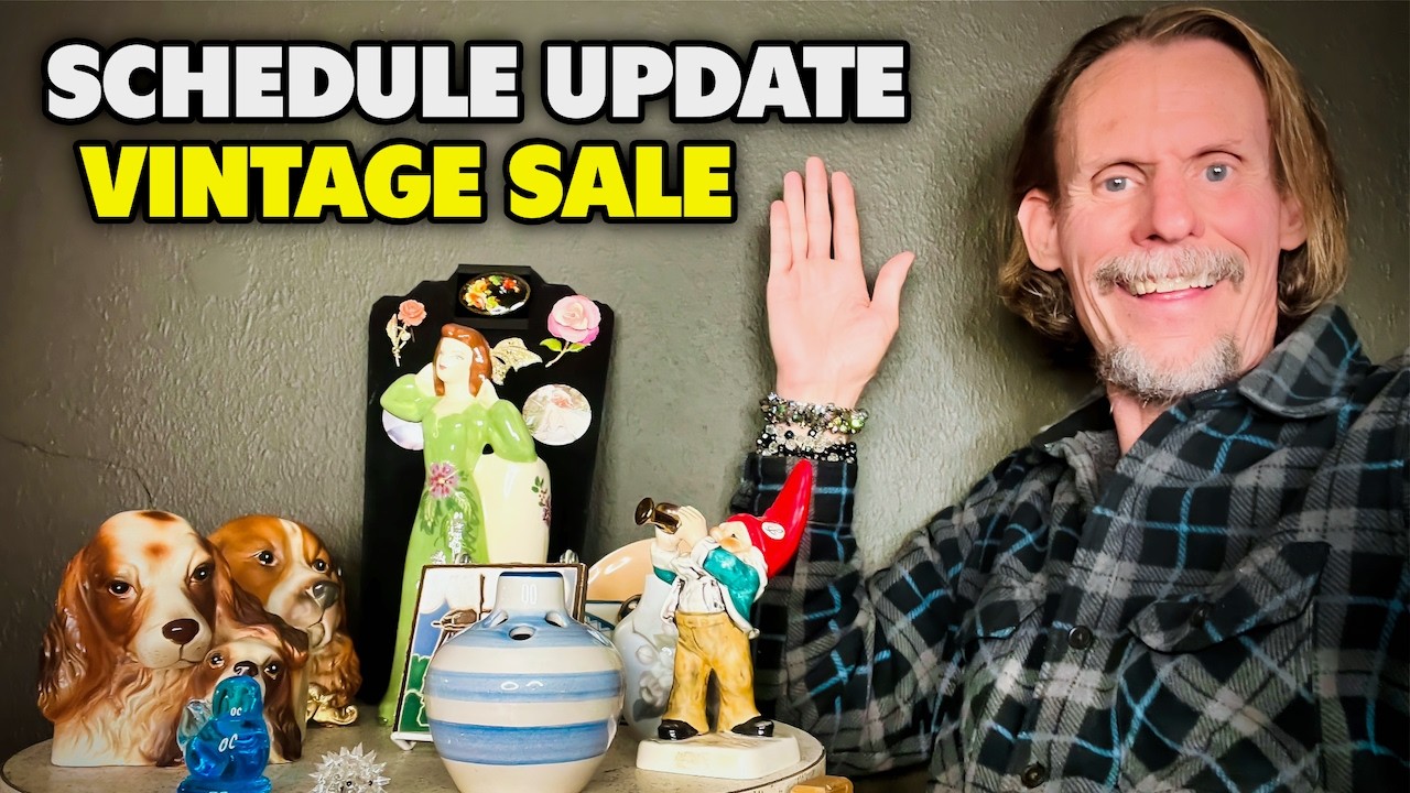 Where Am I Now? Updates, Vintage Finds & Live Sale