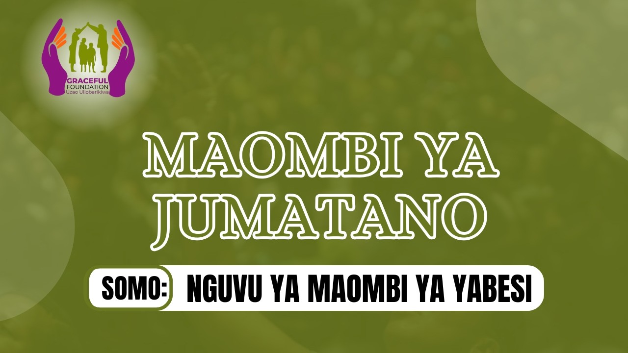 NGUVU YA MAOMBI YA YABES /  MWL. JAMES KAMERA
