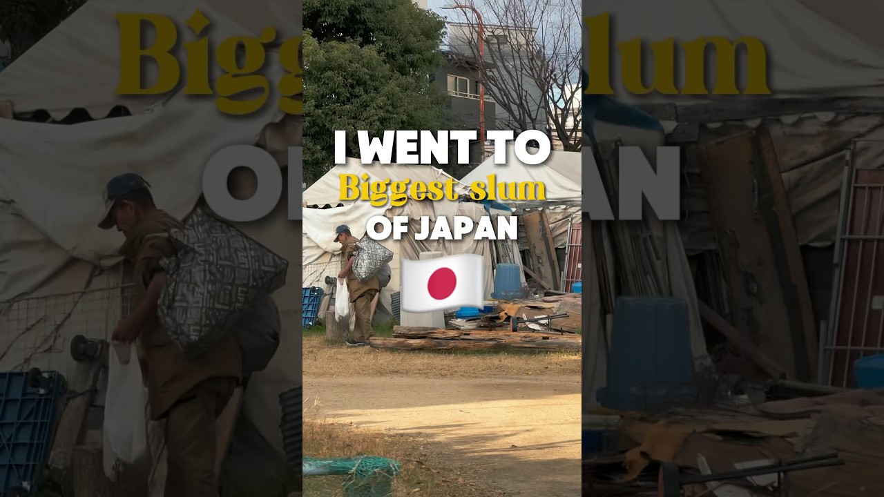 Biggest slum of Japan 🇯🇵 😱