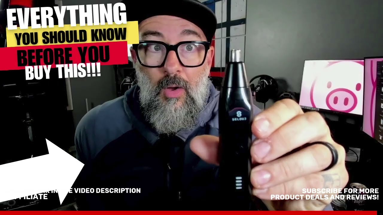 Selouj Ear and Nose Hair Trimmer Overview | Is It Worth It? #ad #amazoninfluencer