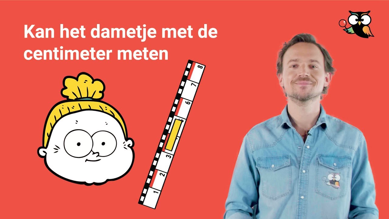 Kan het dametje met de centimeter meten