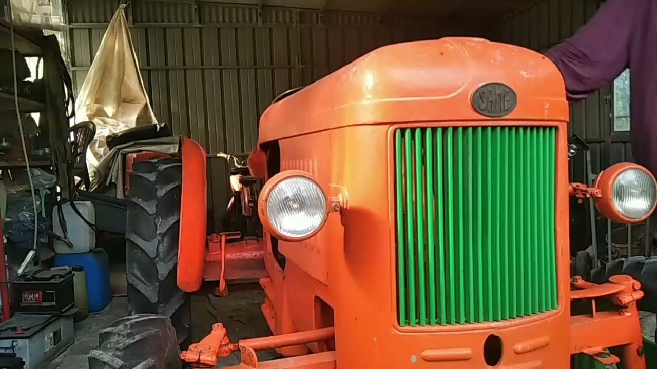 #6 Restoring a Vintage SAME 4R20 Tractor #Tractors