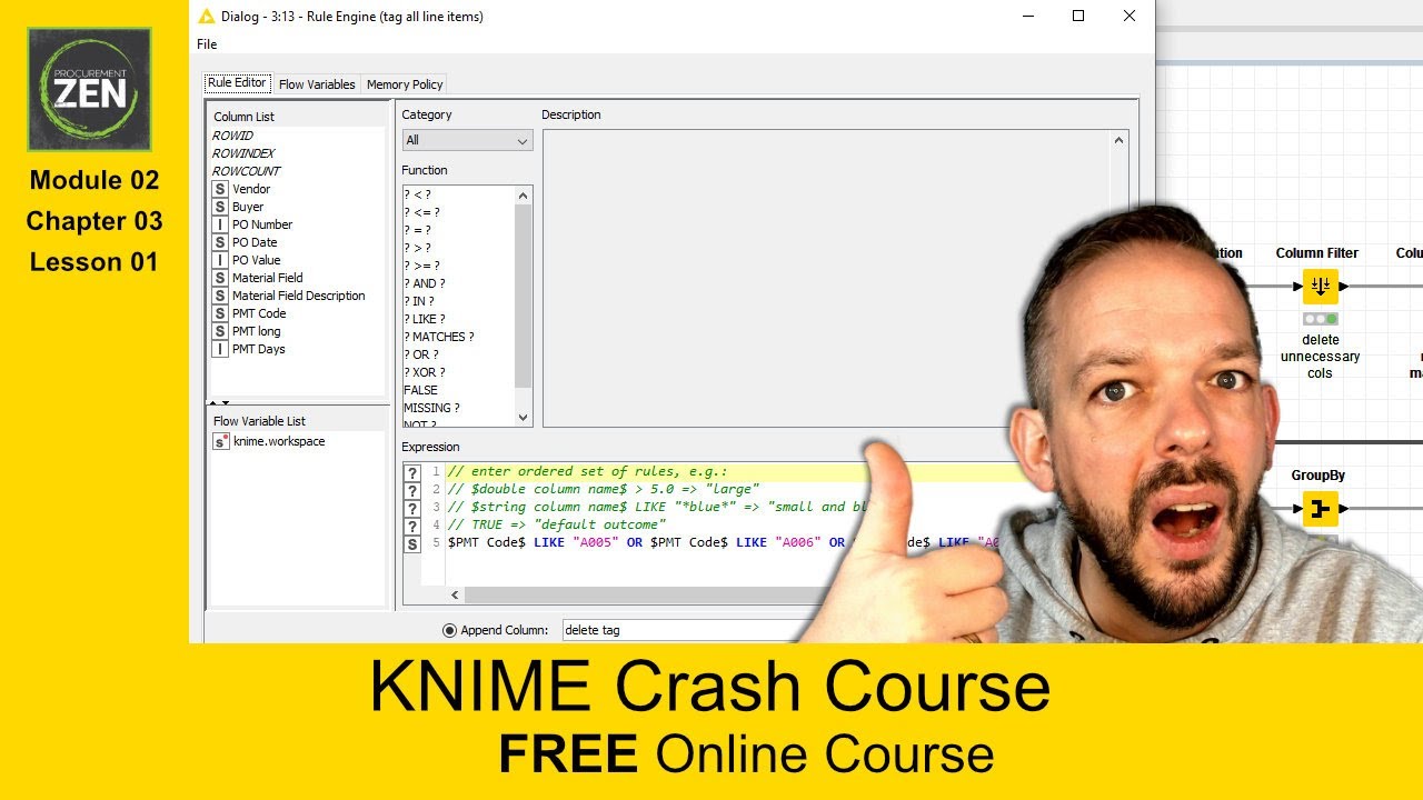 Knime Crash Course: The Excel Reader Node!