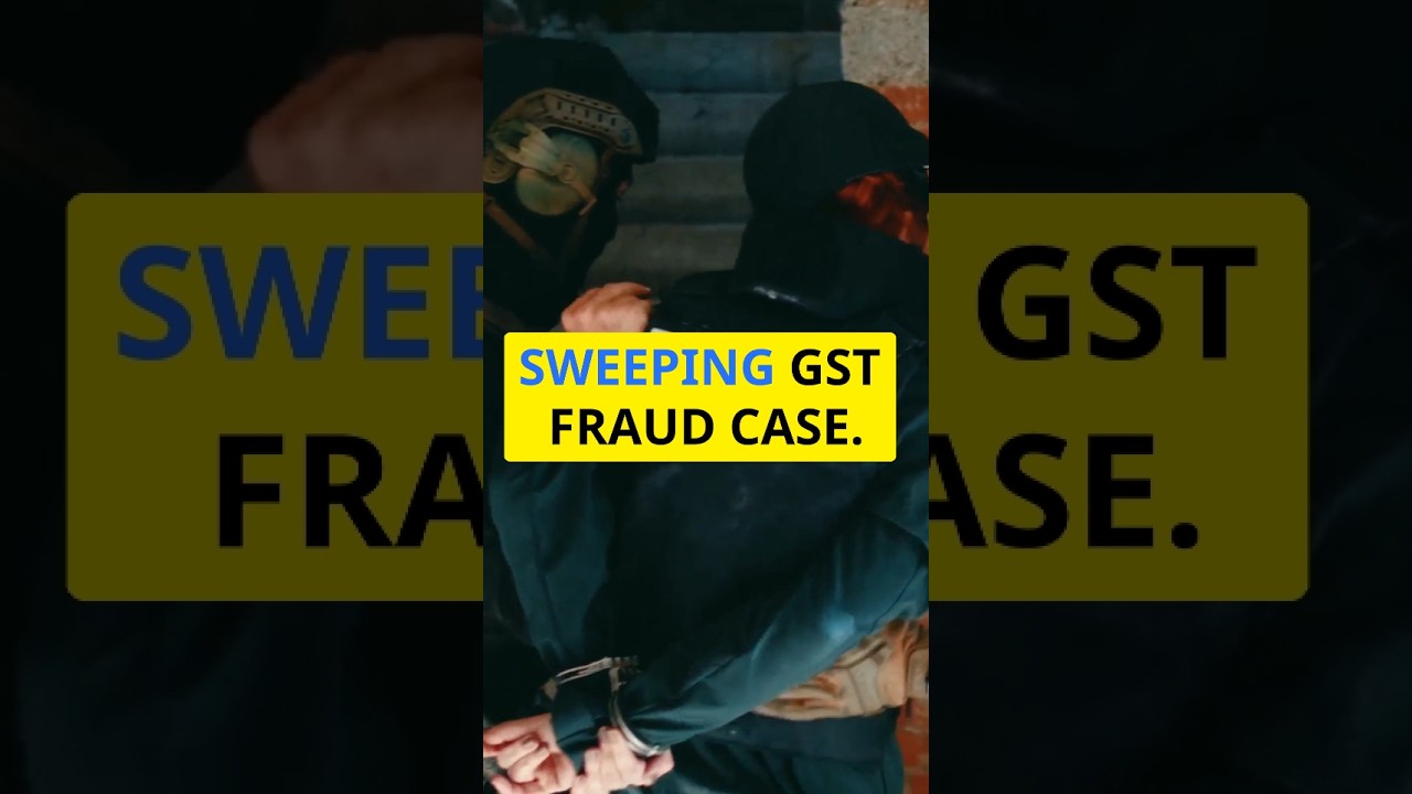 GST Scam: Journalist Arrested in Massive Fraud Case #gst #gstscam #fraud #indianews
