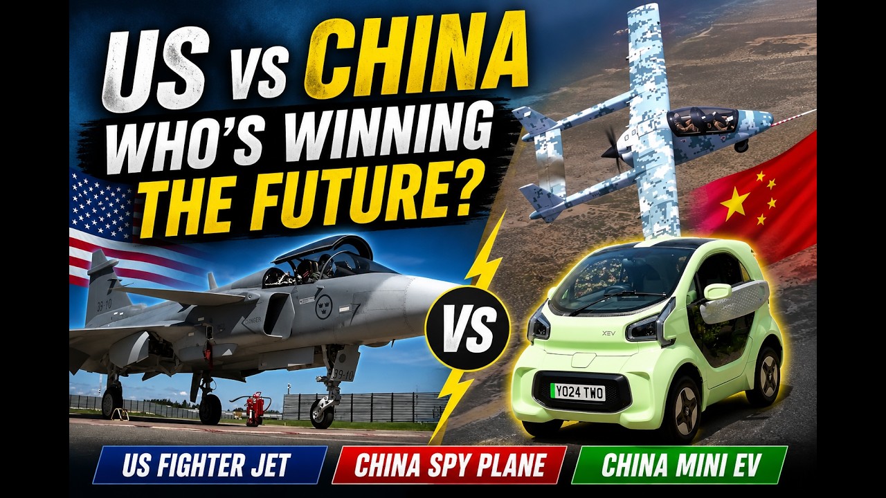 US vs China &ndash; the world's biggest technology rivalry! 🇺🇸⚔️🇨🇳