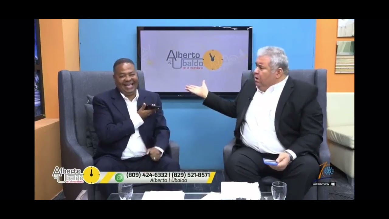 se riega Ubaldo Brito en el Programa Alberto y Ubaldo