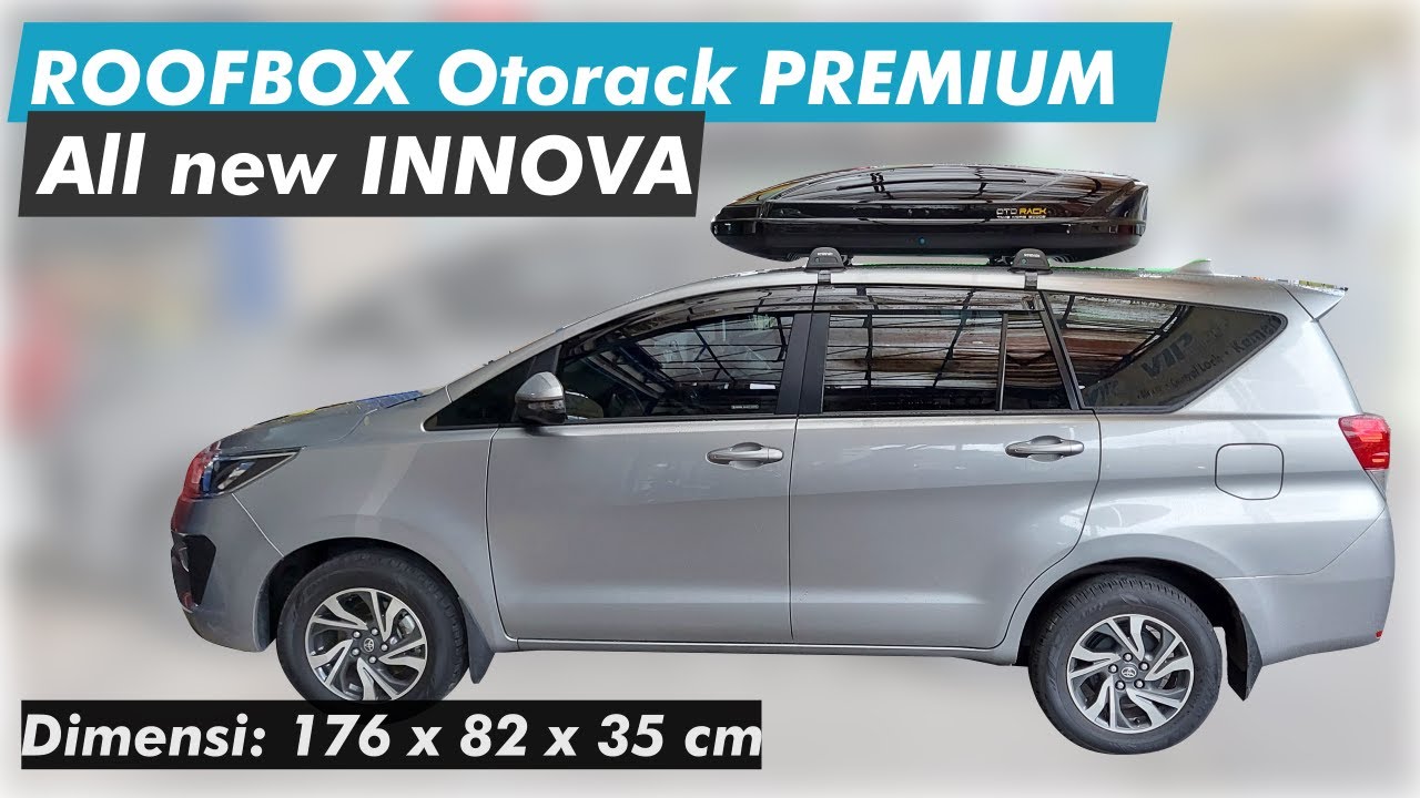 INNOVA 2022: Roofbox OTORACK PREMIUM 450 liter + Crossbar ELITE