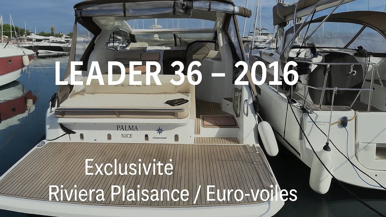 Leader 36 - 2016 - Joystick - Exclusivit&eacute; bateaux moteur occasion @JeanneauOfficiel 
