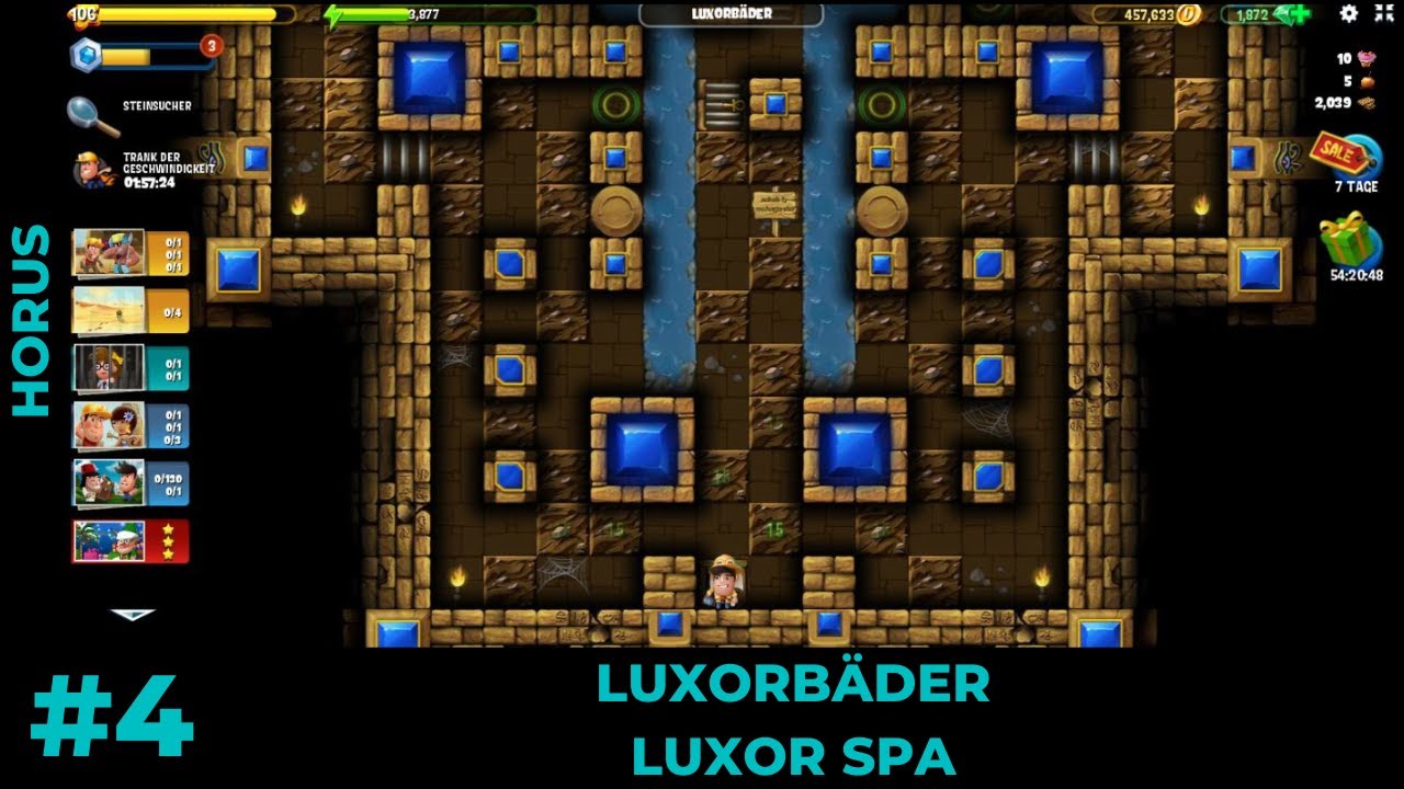 Luxorb&auml;der | Luxor Spa | Horus | DIGGYS ADVENTURE