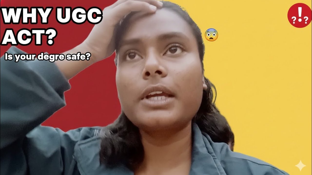 Why UGC ACT ❓🤔 What About Genral cast people 