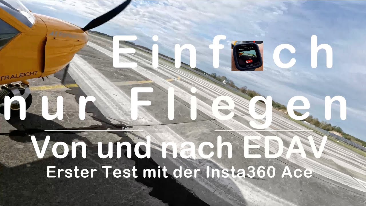 A-22 Flug über Eberswalde mit der Insta360 Ace