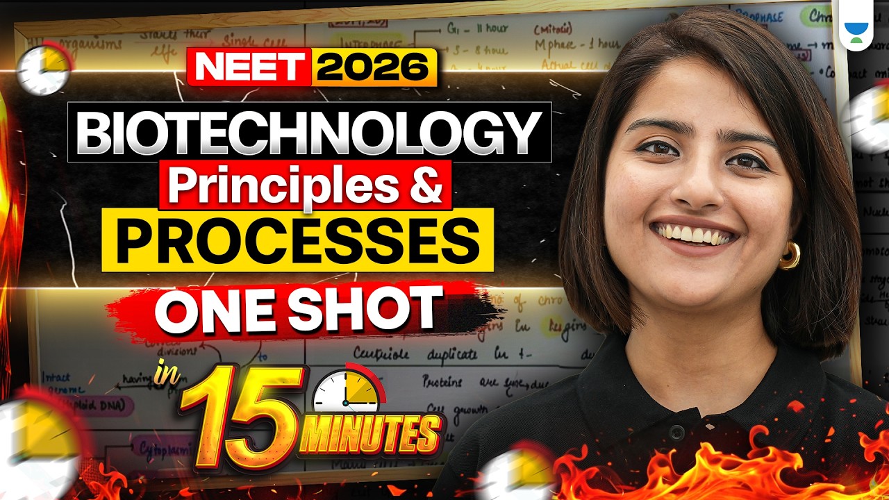 🧪 Biotechnology Principles and Processes One Shot in 15 Minutes ⚡ | NEET 2025 🔥 Seep Pahuja