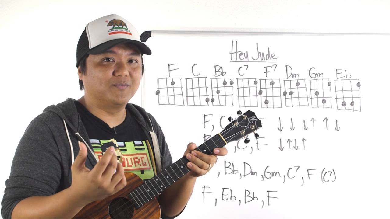 Ukulele Whiteboard Request - Hey Jude