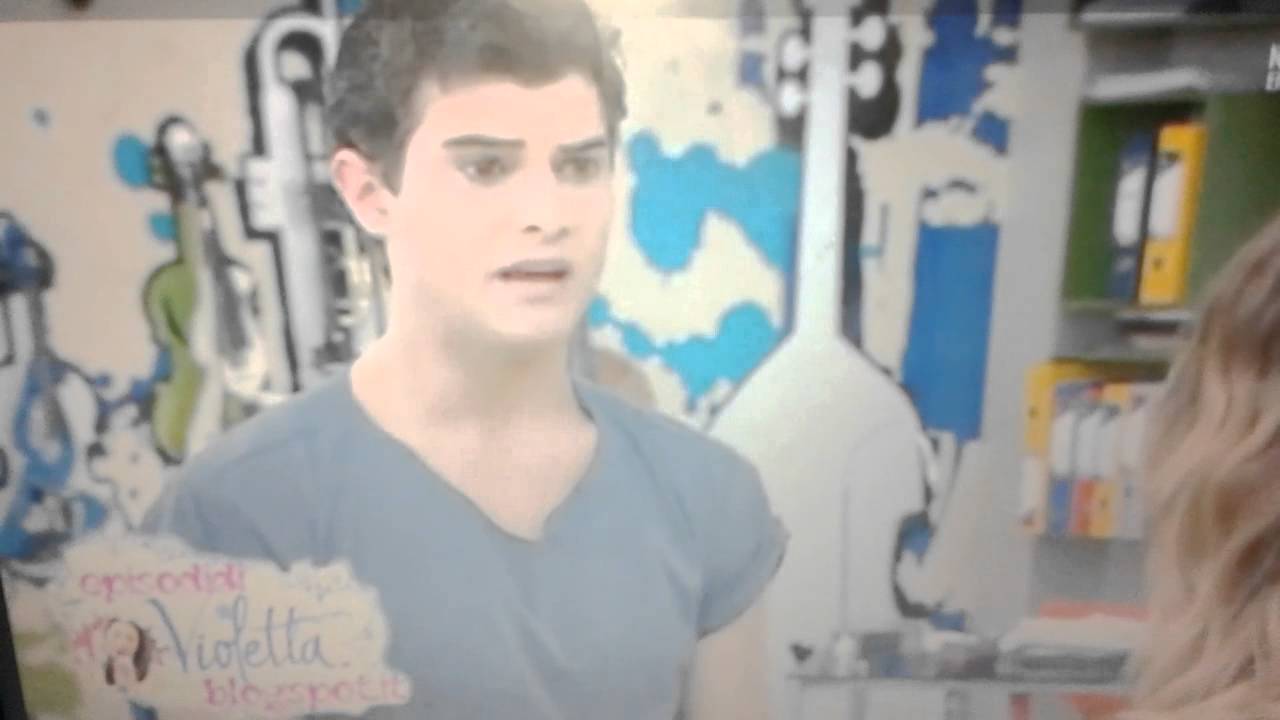 Diego piange e parla con violetta