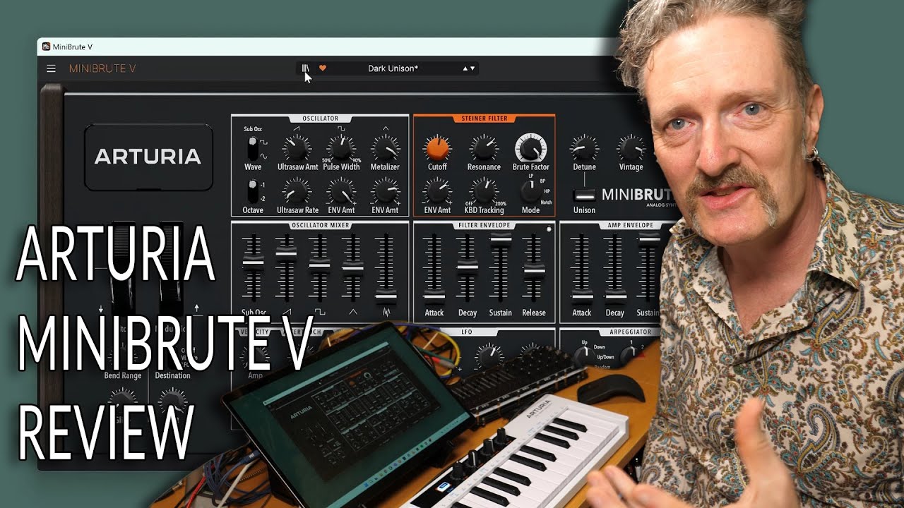 Обзор Arturia MiniBrute V
