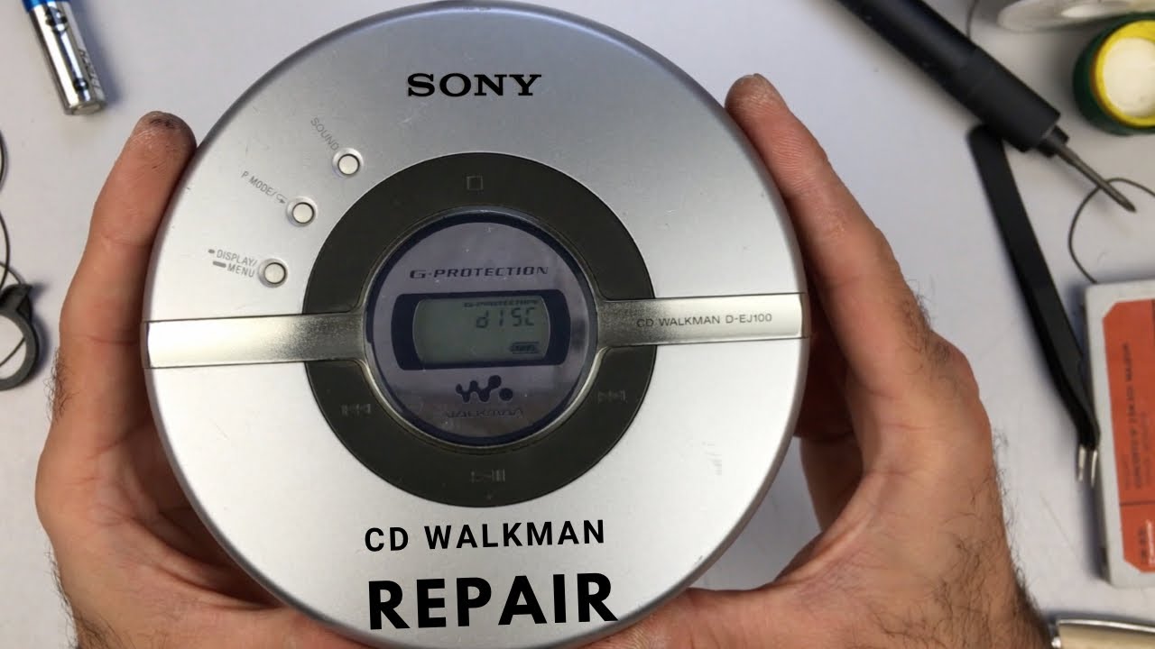 Sony D EJ100 CD Walkman repair