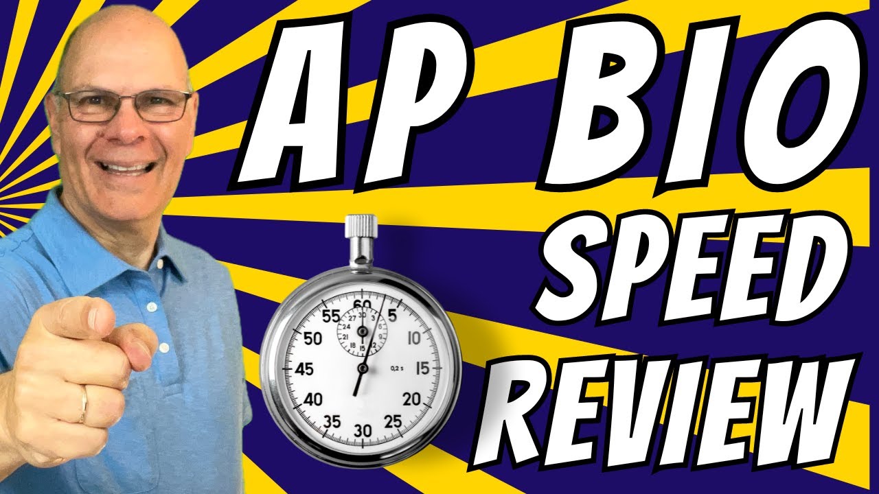 AP Bio Speed Review: Master All 8 Units in 56 Minutes!