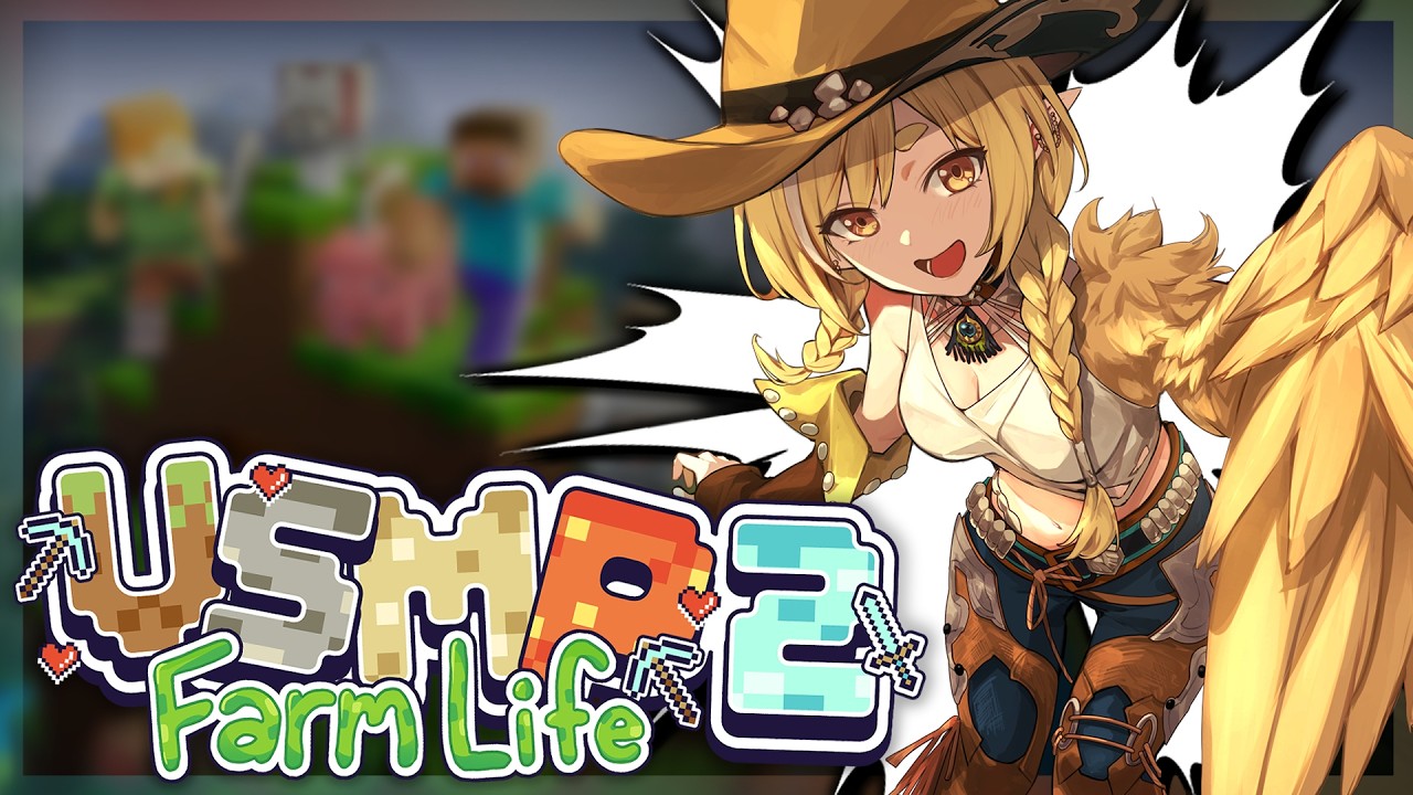 It's time for the Harvest Fair!✨🌽Let's see what everyone has built! 【Minecraft - VSMP 2: Farm Life】