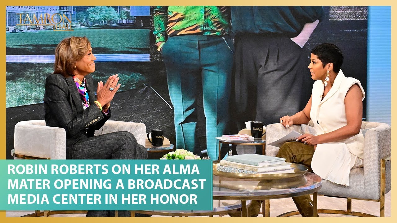 Robin Roberts On Her Alma Mater Opening a Broadcast Media Center in Her Honor