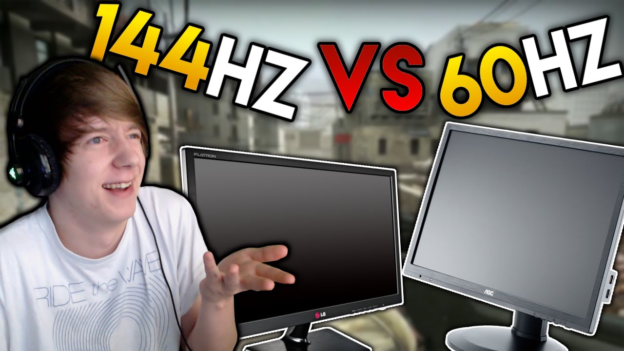 Monitor 144Hz VS 60Hz - AOC 2460f