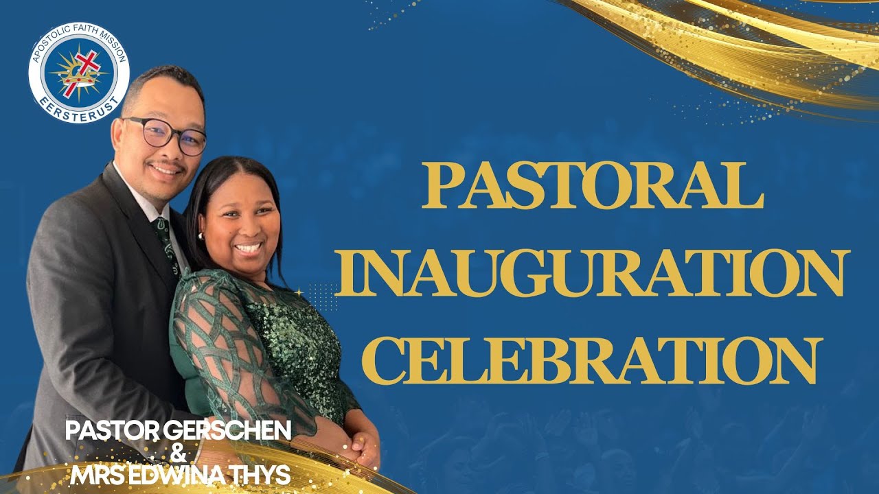 Inauguration Service of Pastor G. Thys